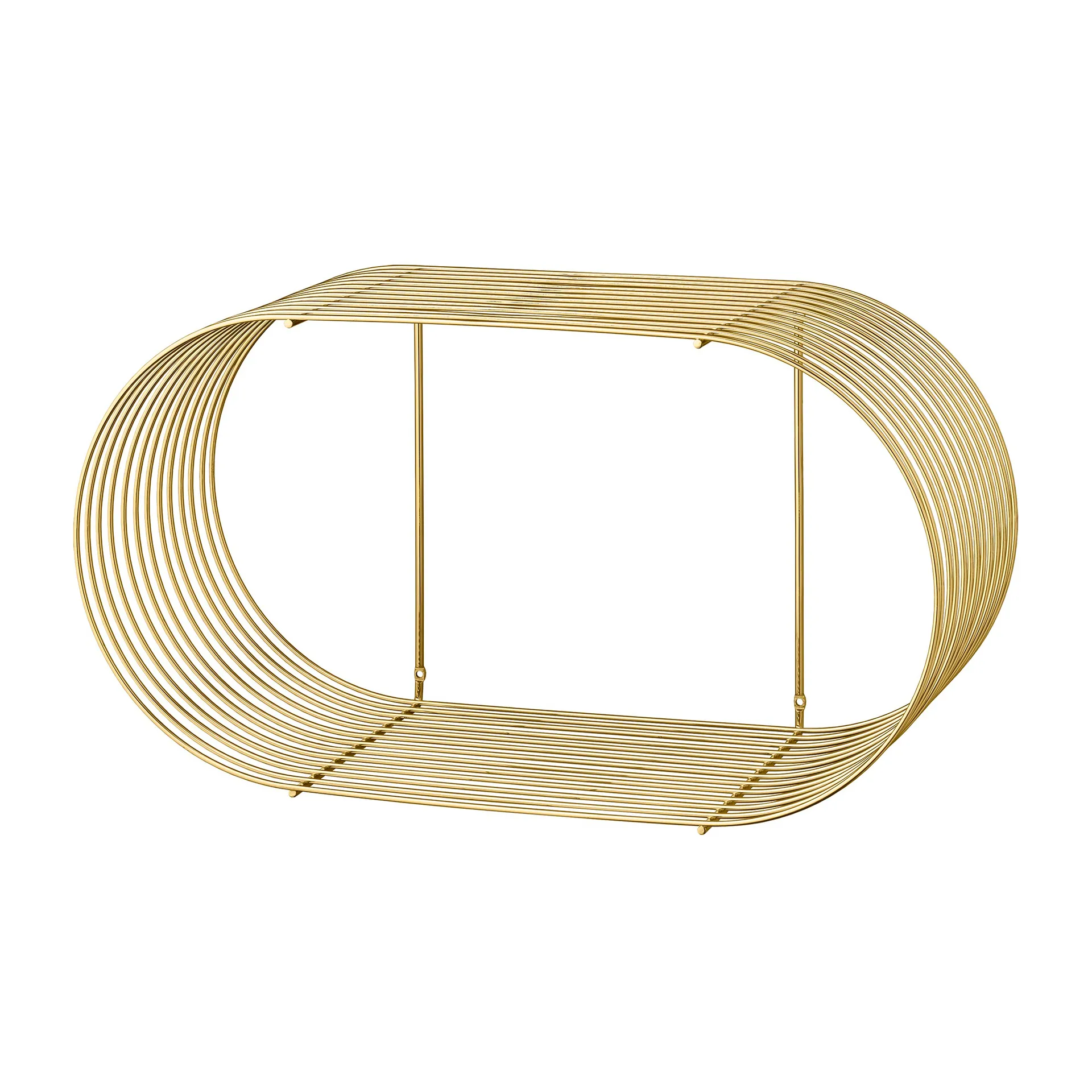 Curva wallshelf, Gold AYTM