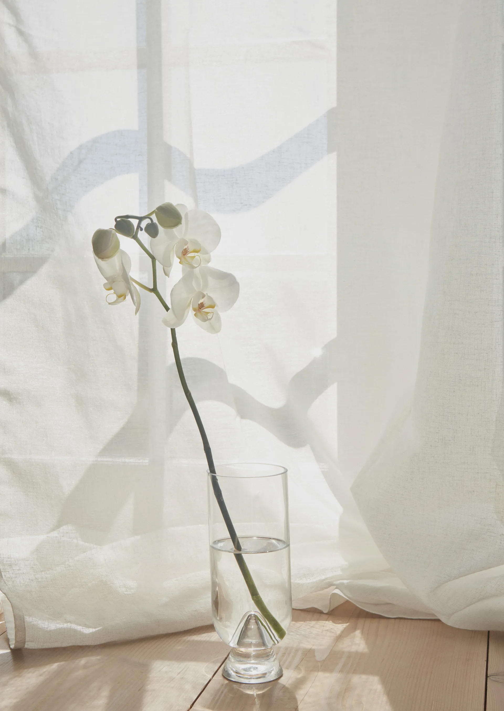 Glacies vase 18 cm, Clear AYTM