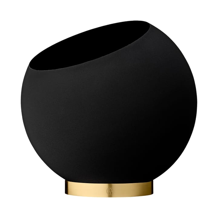 Globe flowerpot Ø30 cm - Black - AYTM