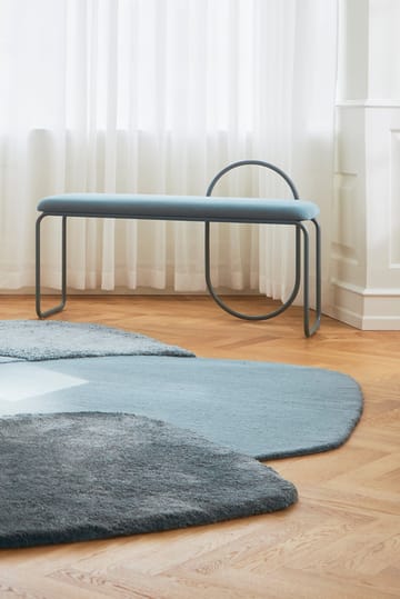 Mola rug 209x288 cm - Dusty blue - AYTM