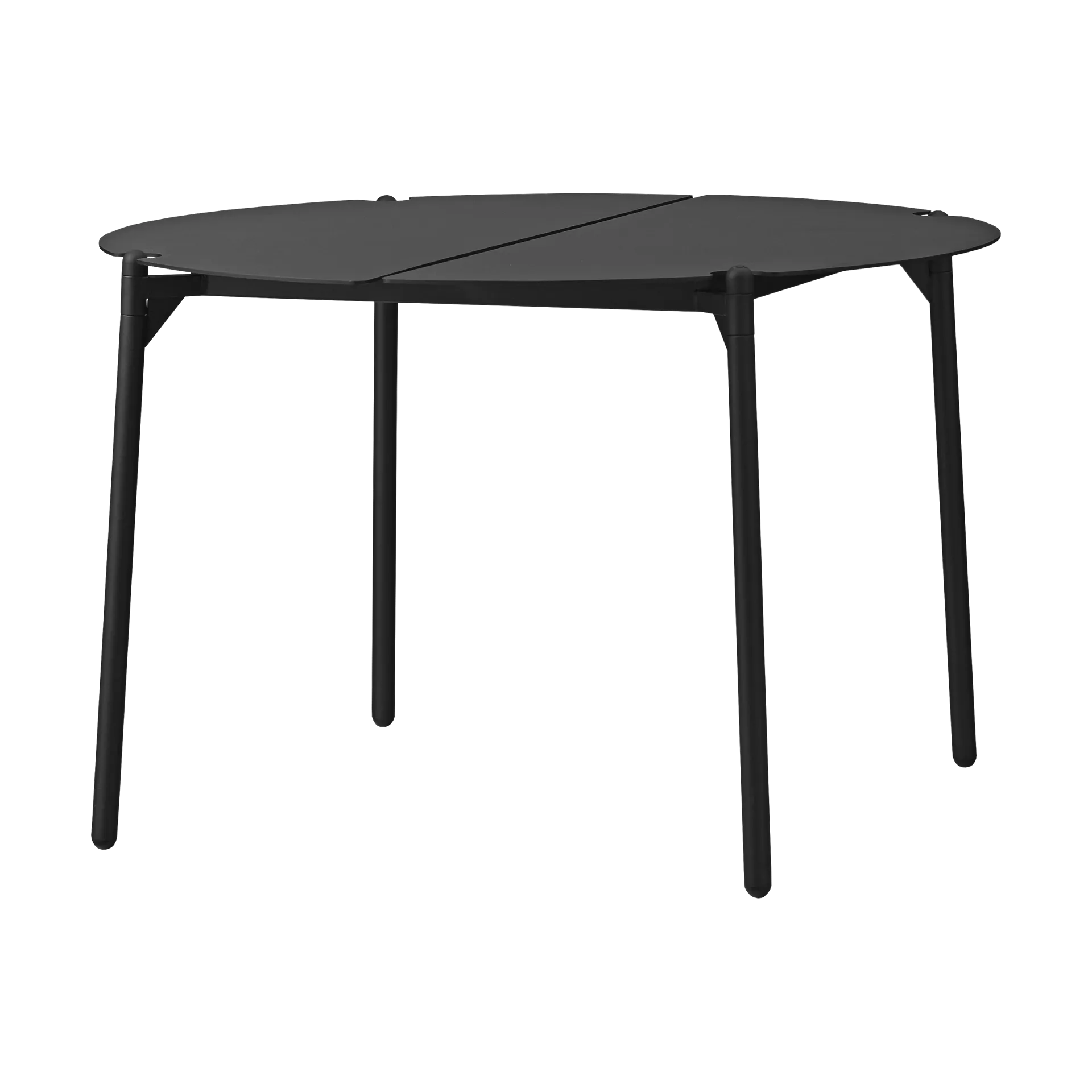 NOVO lounge table Ø70x45 cm, Black AYTM