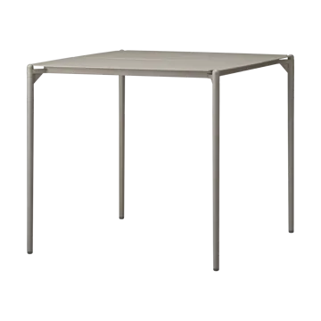 NOVO table 80x80x72 cm - Taupe - AYTM