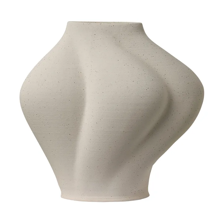 Saltare vase - Cream, Ø13.8x30 cm - AYTM