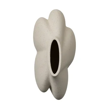 Saltare vase - Cream, Ø13.8x30 cm - AYTM