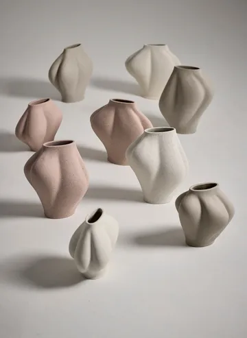 Saltare vase - Light Sand, Ø15x25 cm - AYTM