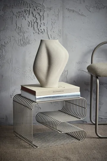 Saltare vase - Taupe, Ø17x35 cm - AYTM