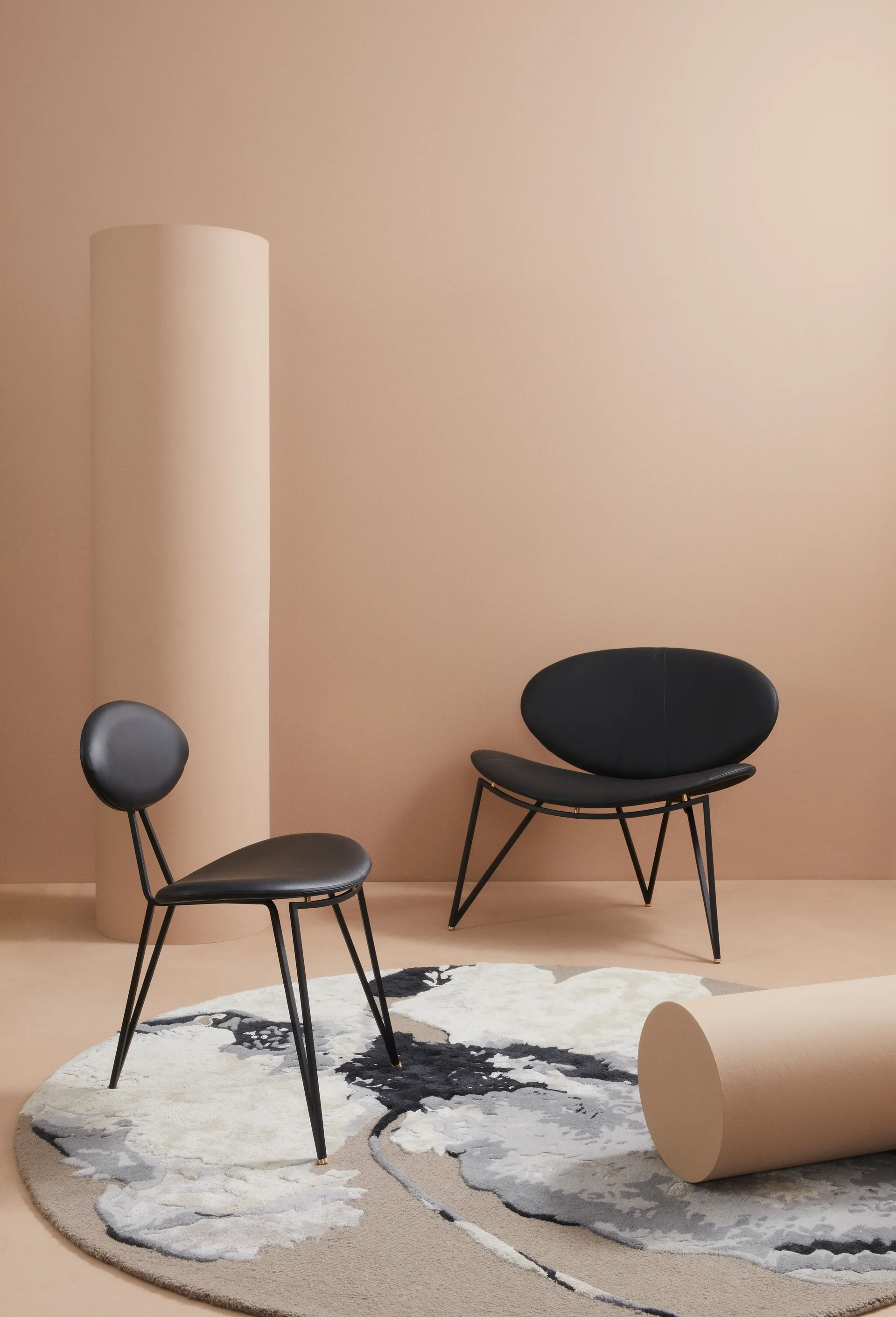 Semper chair, Black-black AYTM