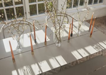 Sol candle stick 5 cm - Silver - AYTM