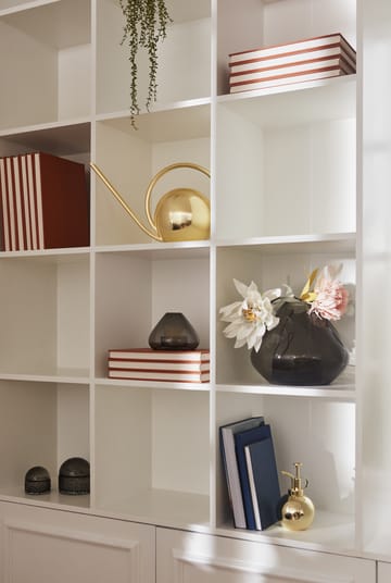 Uno lantern-vase 21 cm - Black - AYTM