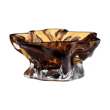 Vena decorative bowl - Amber - AYTM
