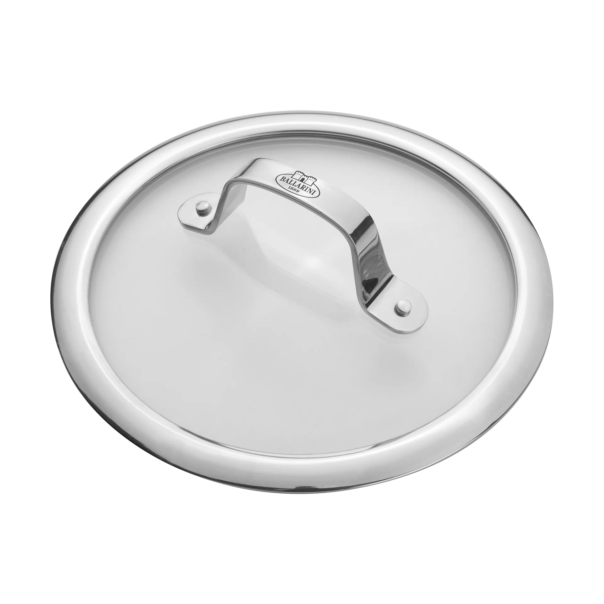 Ballarini glass lid stainless steel handle, 18 cm Ballarini