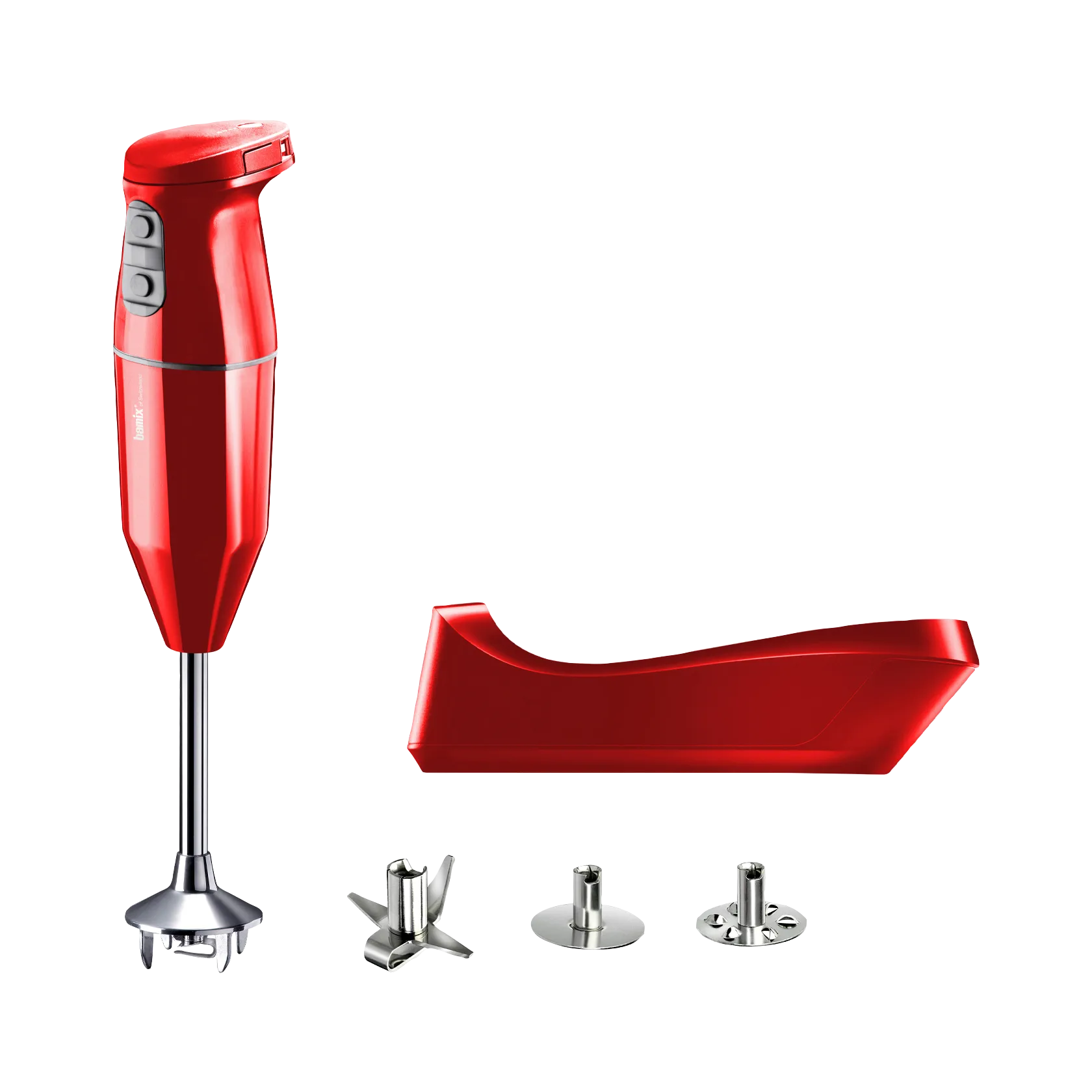 Bamix Cordless immersion blender, Red Bamix