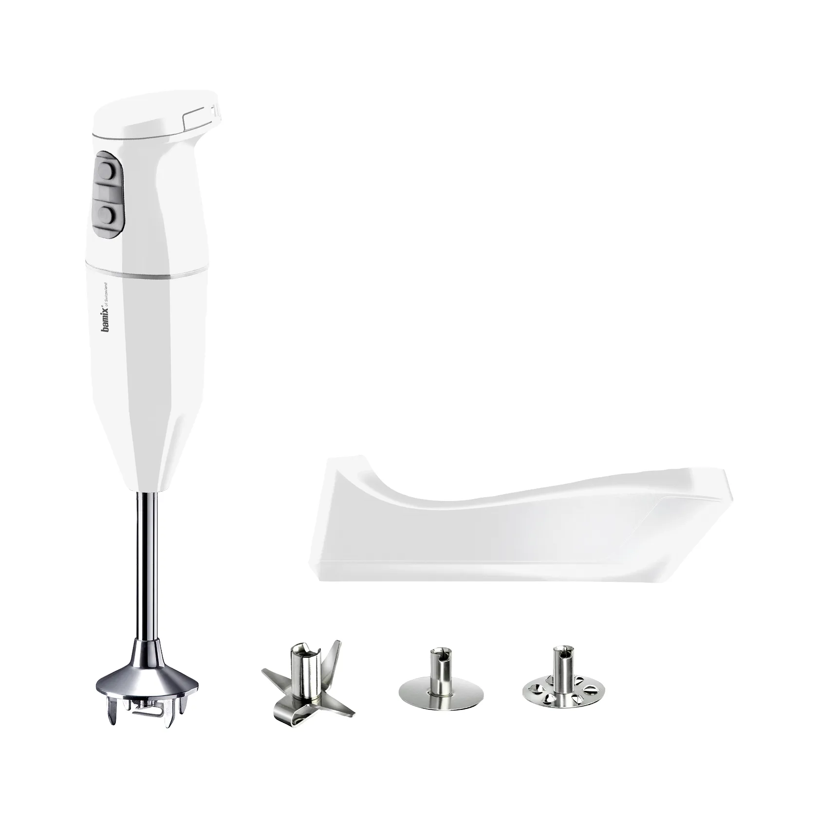 Bamix Cordless immersion blender, White Bamix