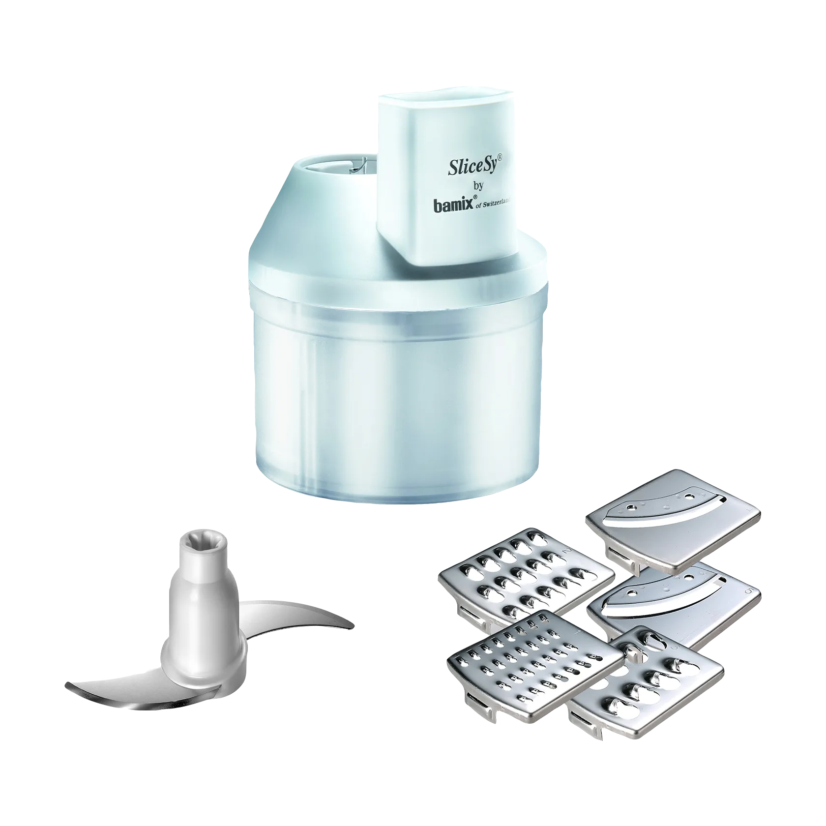 SliceSy accessories, White Bamix