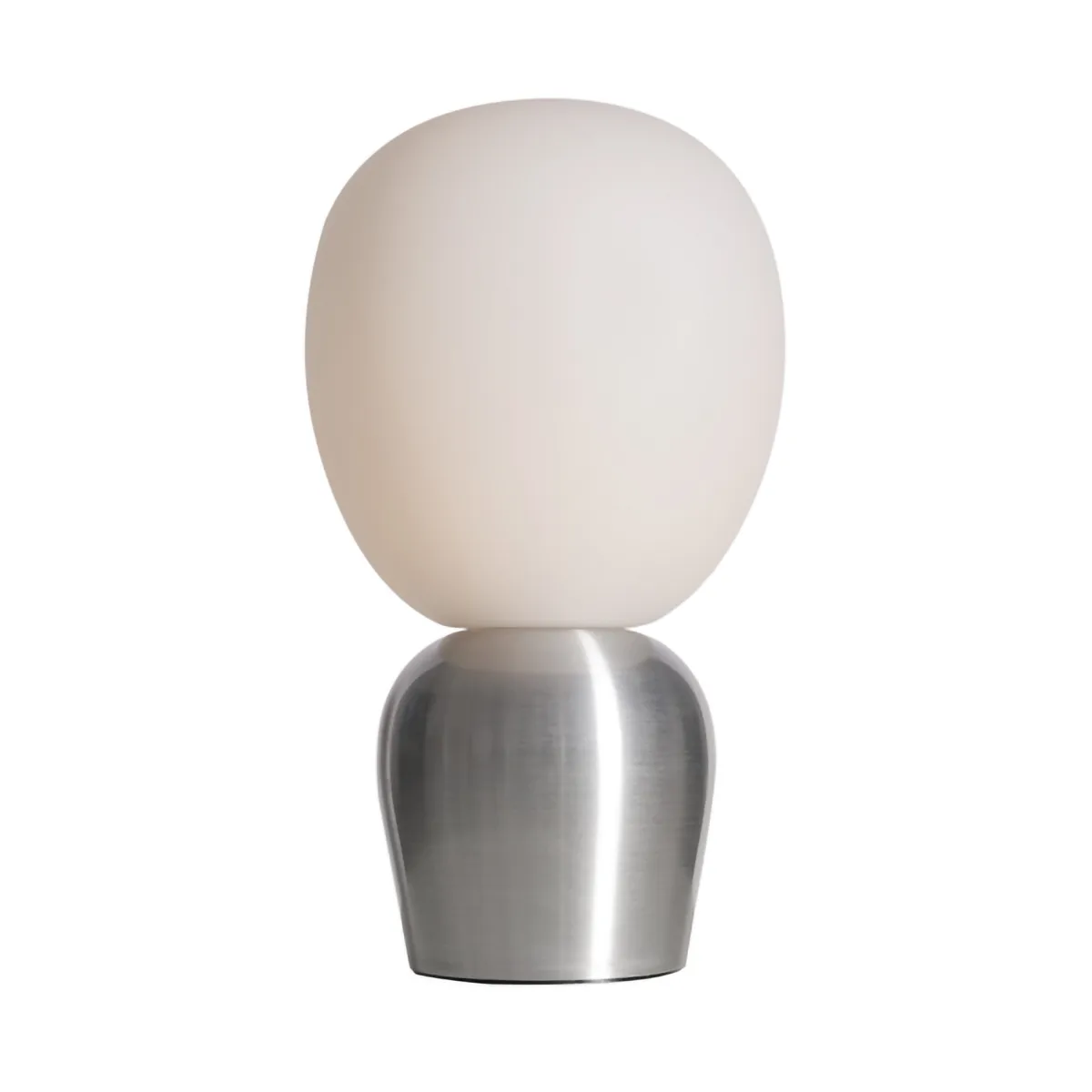 Buddy table lamp opalglass, Brushed aluminum Belid