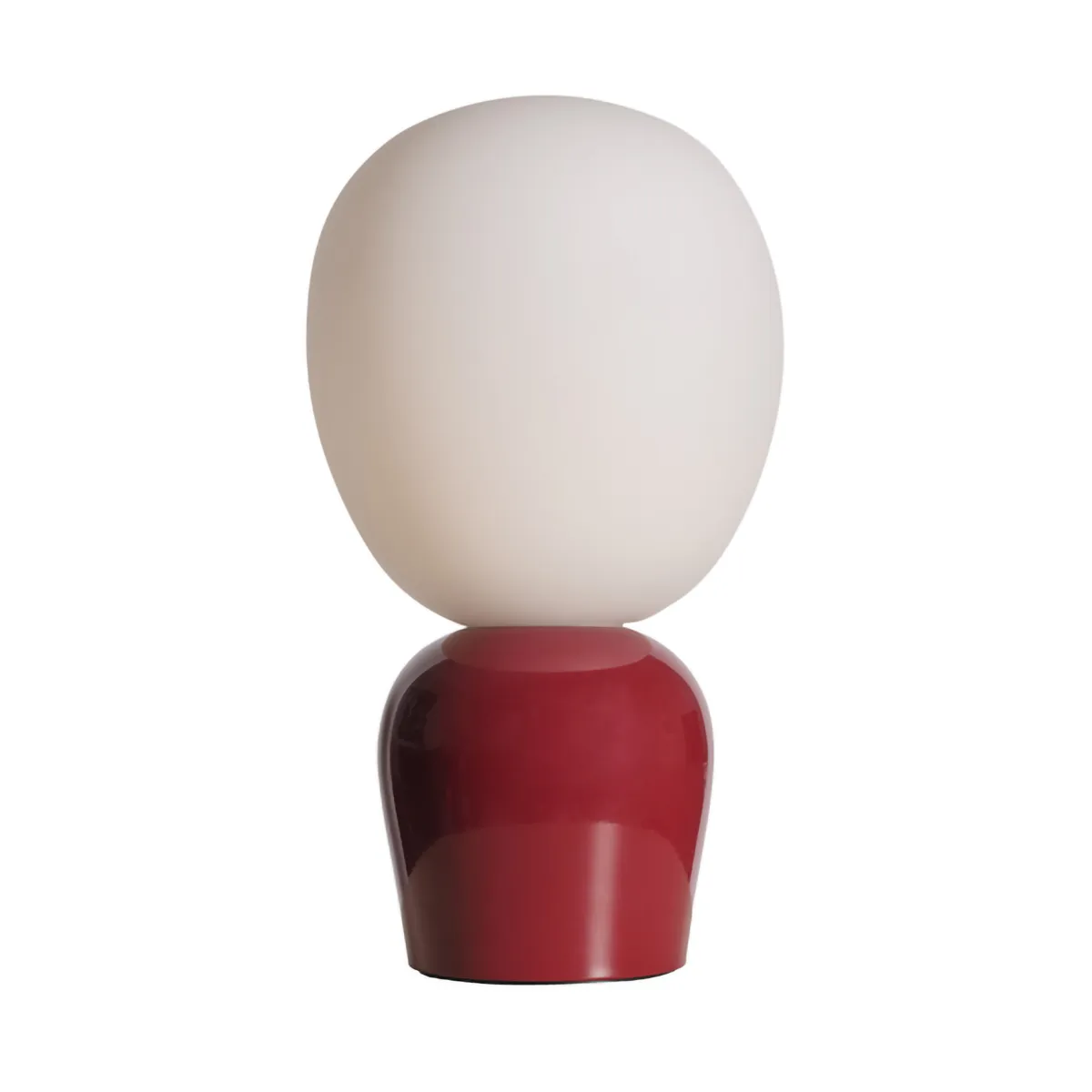 Buddy table lamp opalglass, Burgundy Belid
