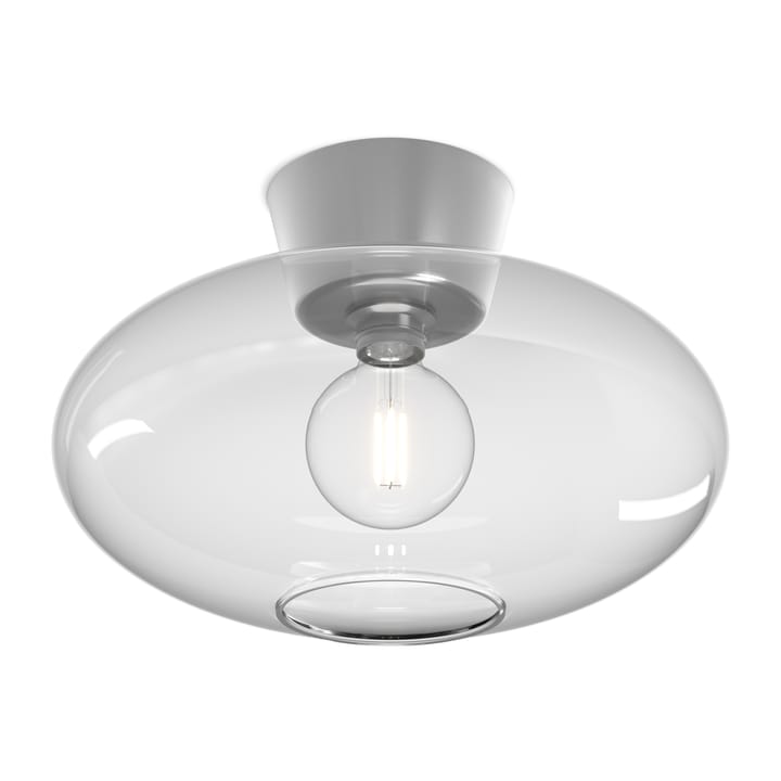 Bullo ceiling lamp XL clear glass Ø38 cm - Aluminium - Belid