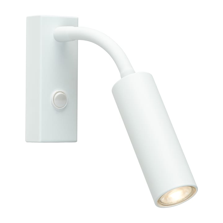 Cato Slim wall lamp flexarm - Matt white - Belid