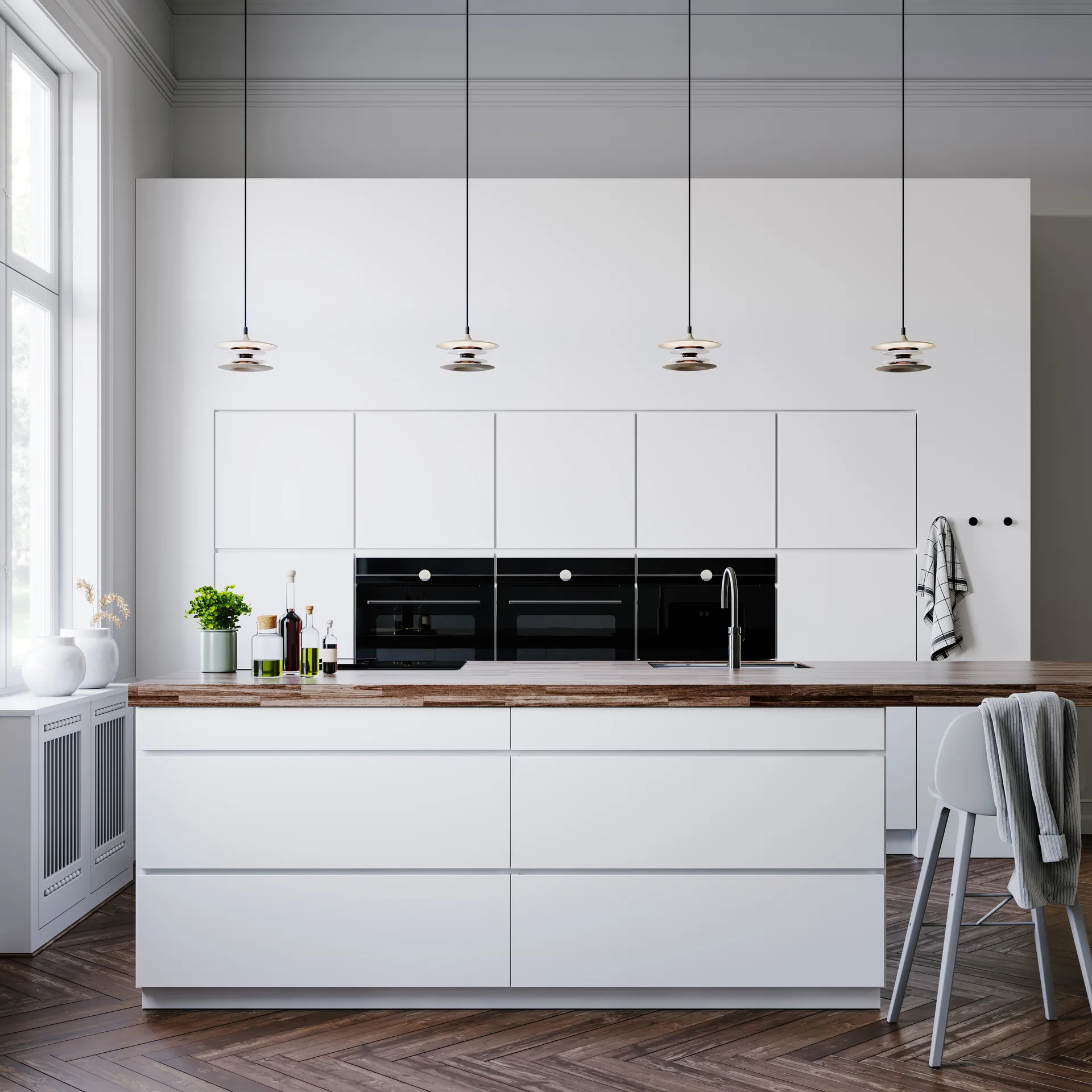 Diablo ceiling lamp Ø20 cm, Sand-metal bronze Belid