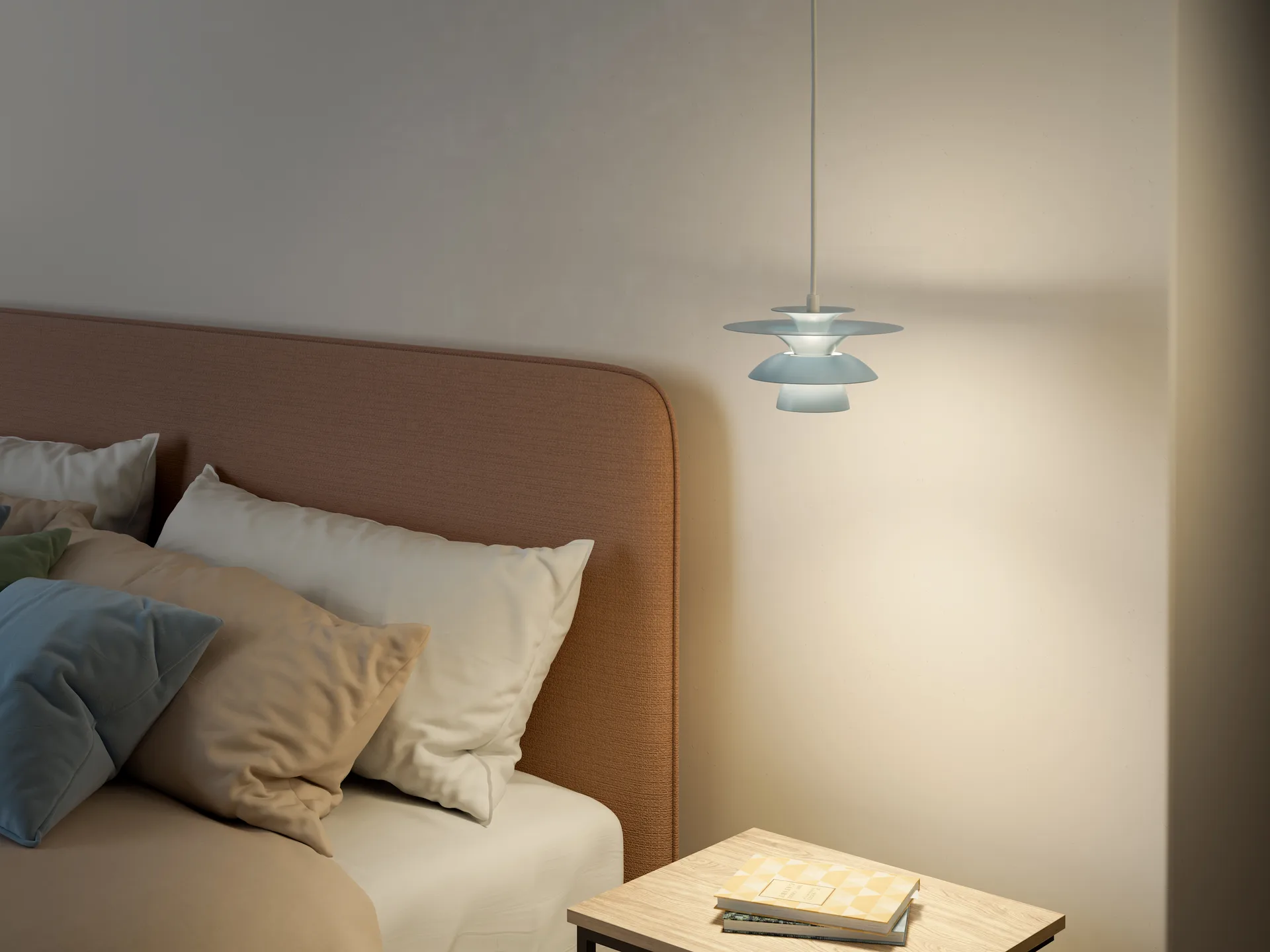 Picasso pendant lamp Ø18 cm, Ice blue Belid