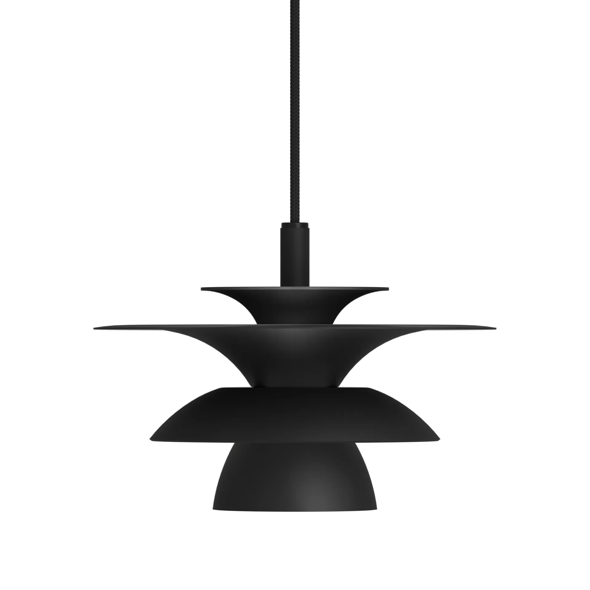 Picasso pendant lamp Ø18 cm, Matt black Belid
