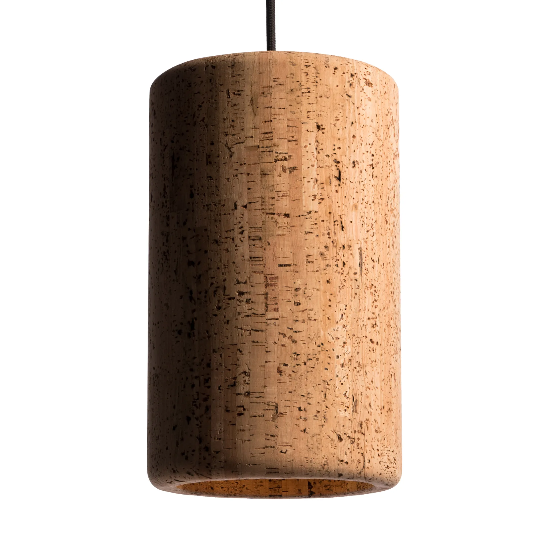 Porto pendant lamp L, Black-cork Belid