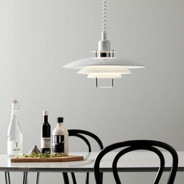 Primus II pendant lamp Ø43 cm - White-chrome - Belid