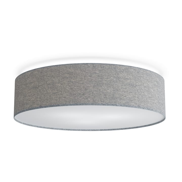 Soft ceiling lamp Ø60 cm, grey wool Belid