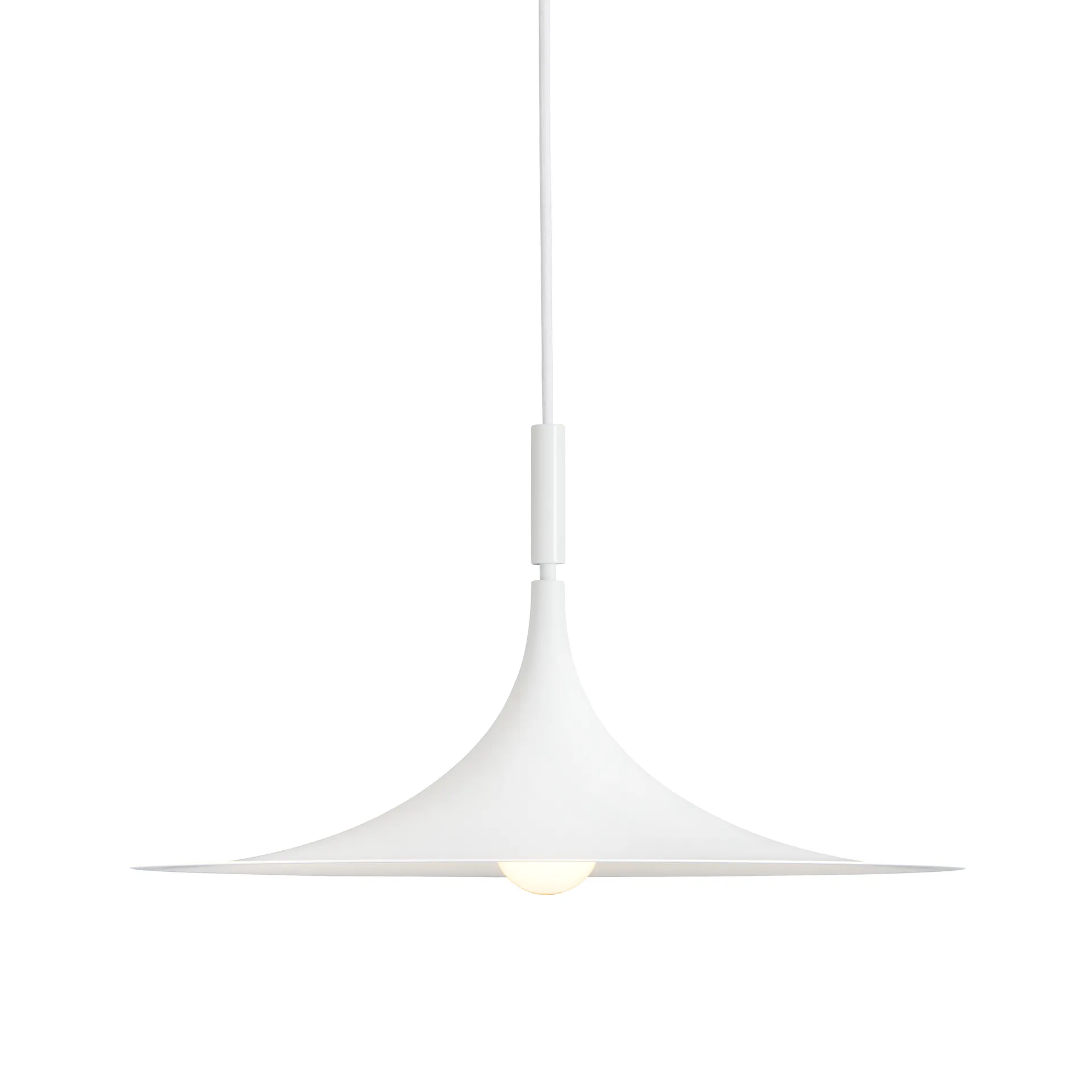 True pendant Ø48 cm, Matte white Belid