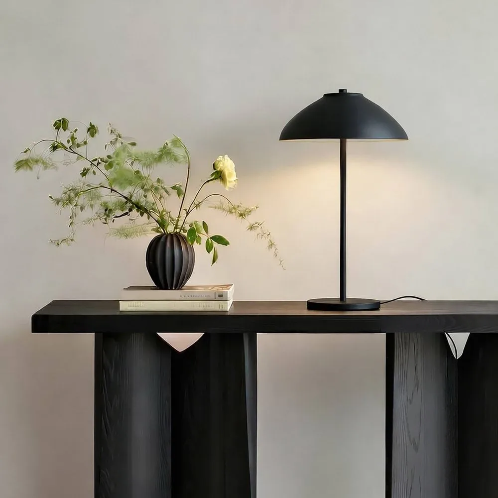 Vali table lamp, Matt black, 40 cm Belid