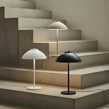 Vali table lamp - Matt black, 40 cm - Belid