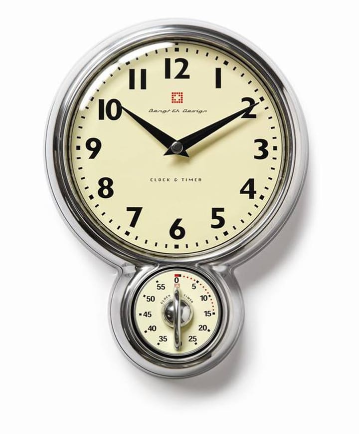 Bengt Ek wall clock, timer, aluminium Bengt Ek Design