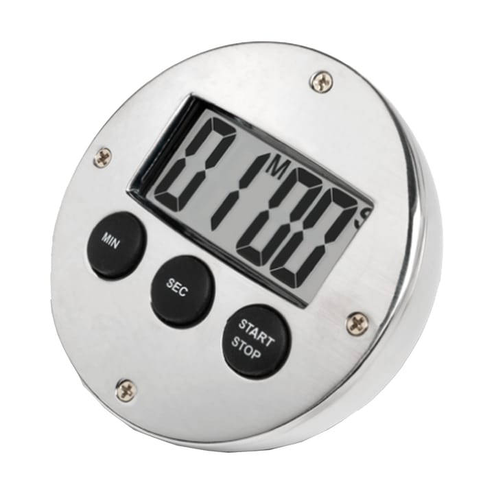 Bengt Oak digital kitchen timer, Aluminium Bengt Ek Design