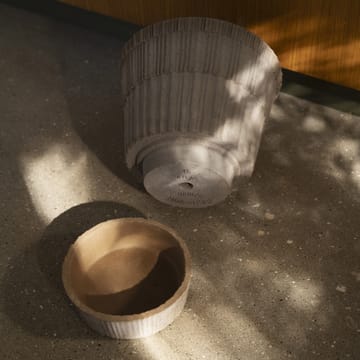 Atlas raw pot - Grey, Ø21 cm - Bergs Potter