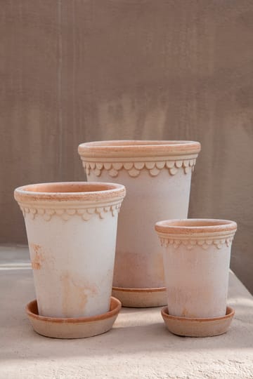 Copenhagen flower pot high Ø10 cm - pink - Bergs Potter