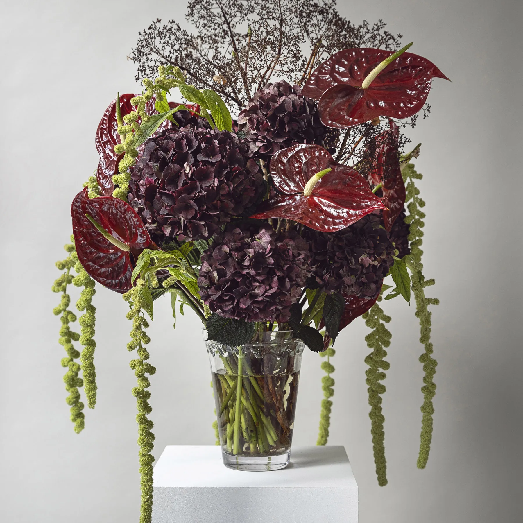 Copenhagen vase, Clear, 21 cm Bergs Potter