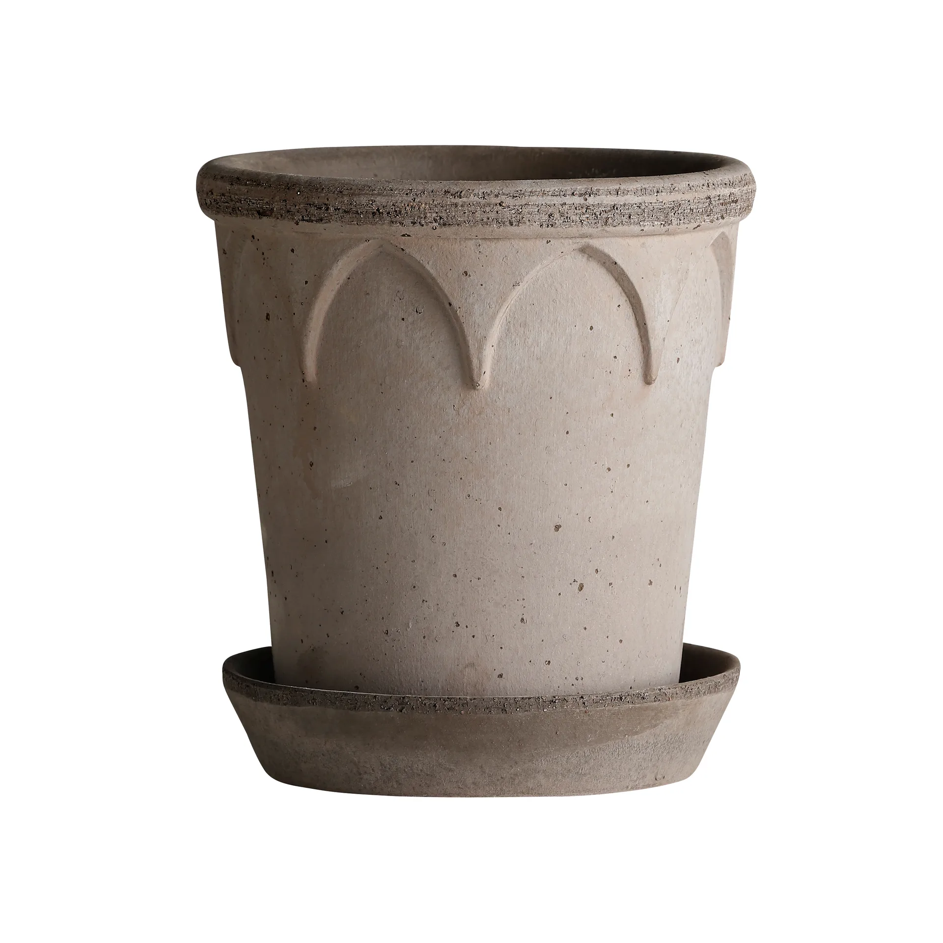 Elizabeth flower pot Ø12 cm, grey Bergs Potter