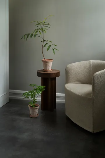 Fleur pot with saucer, 2 pieces - Pink, Ø16 cm - Bergs Potter