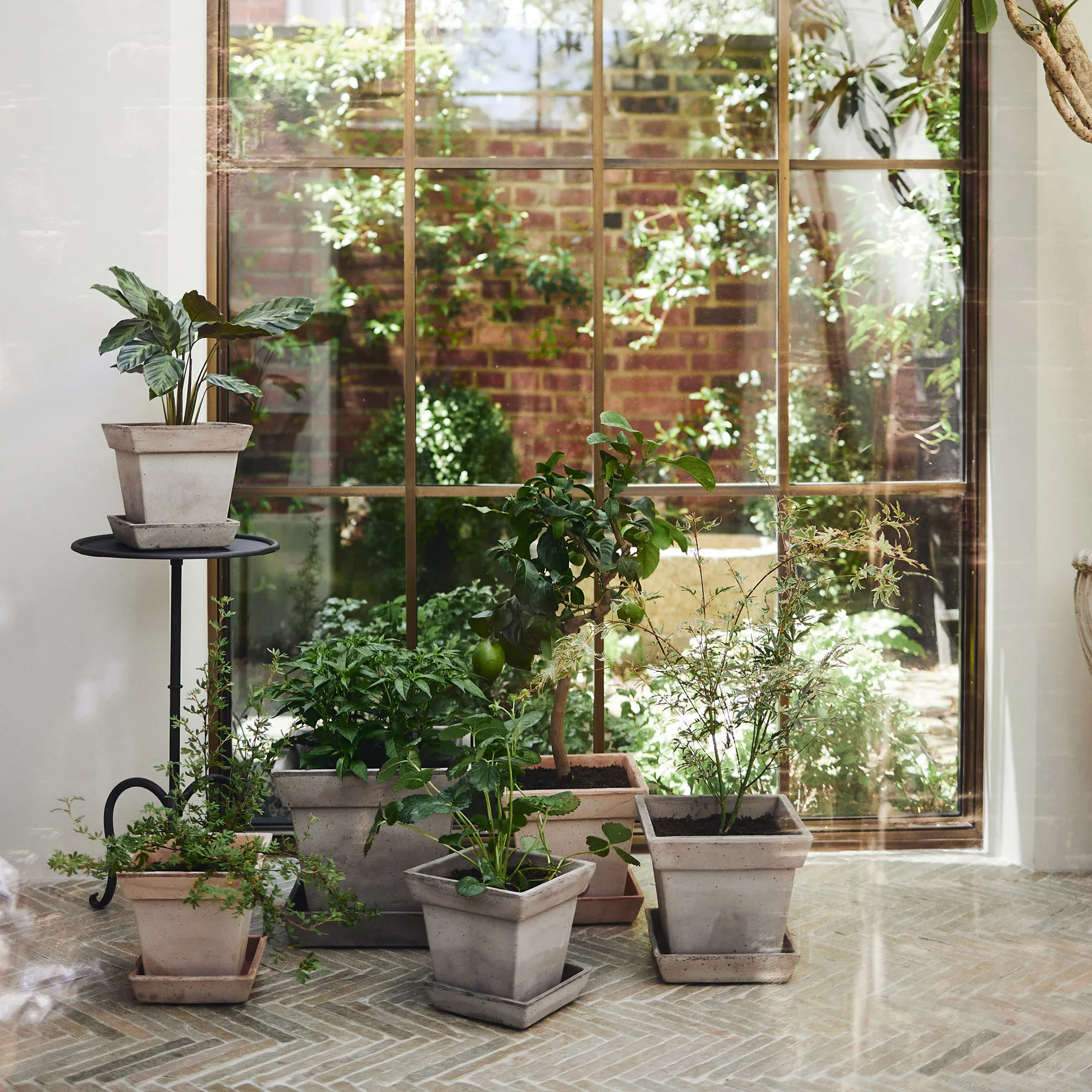 Gaia raw pot, Grey, Ø21 cm Bergs Potter