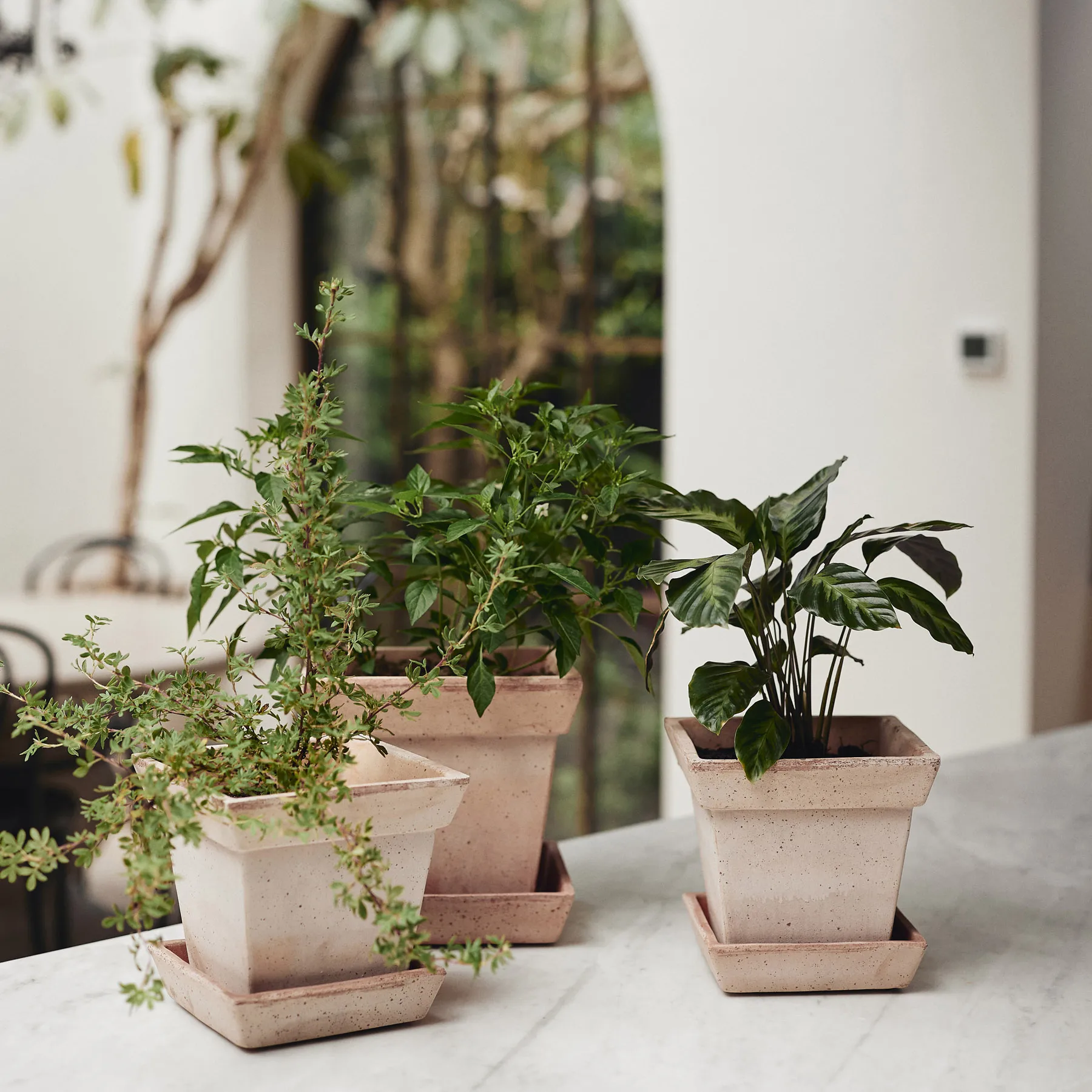 Gaia raw pot, Pink, Ø21 cm Bergs Potter