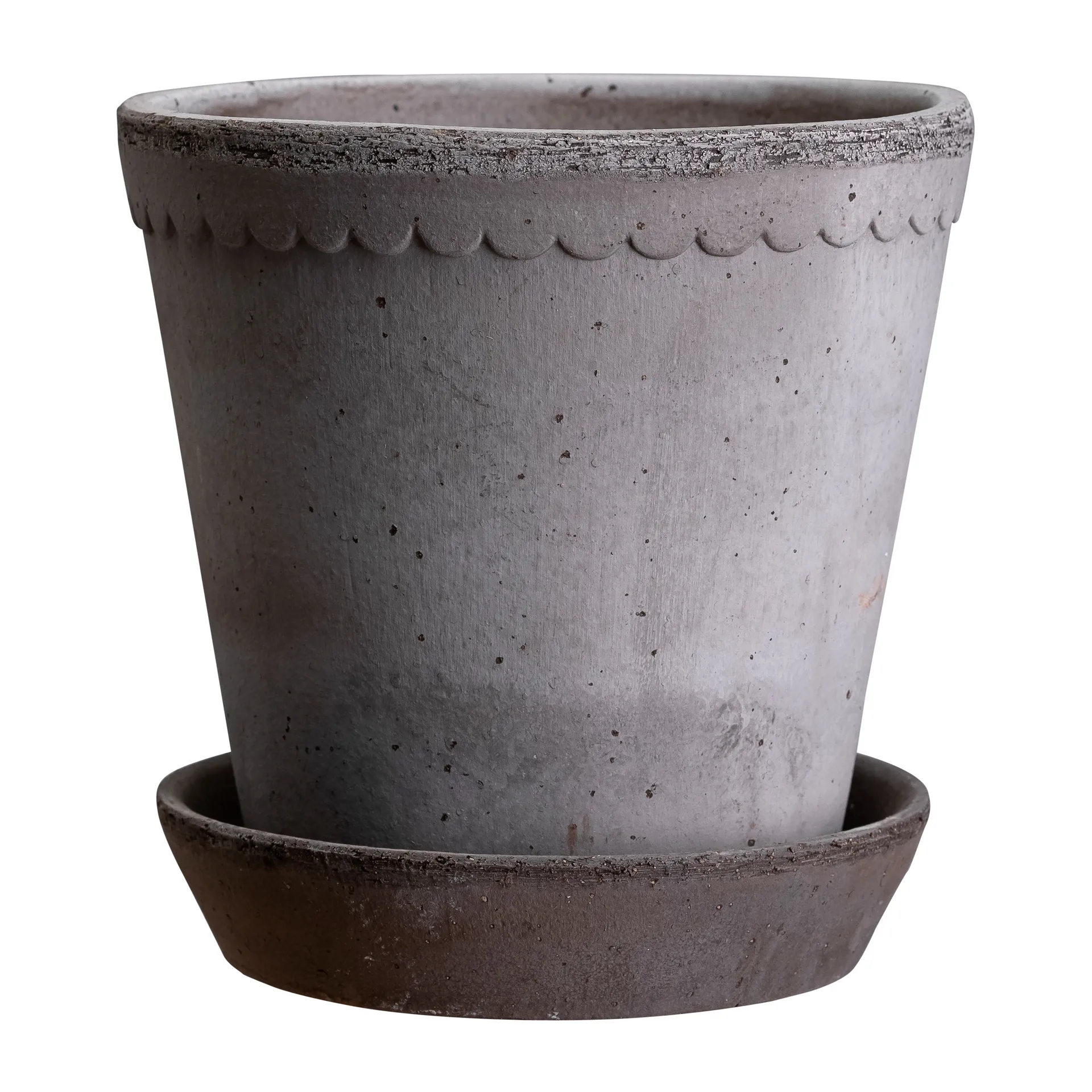 Helena flower pot Ø12 cm, grey Bergs Potter