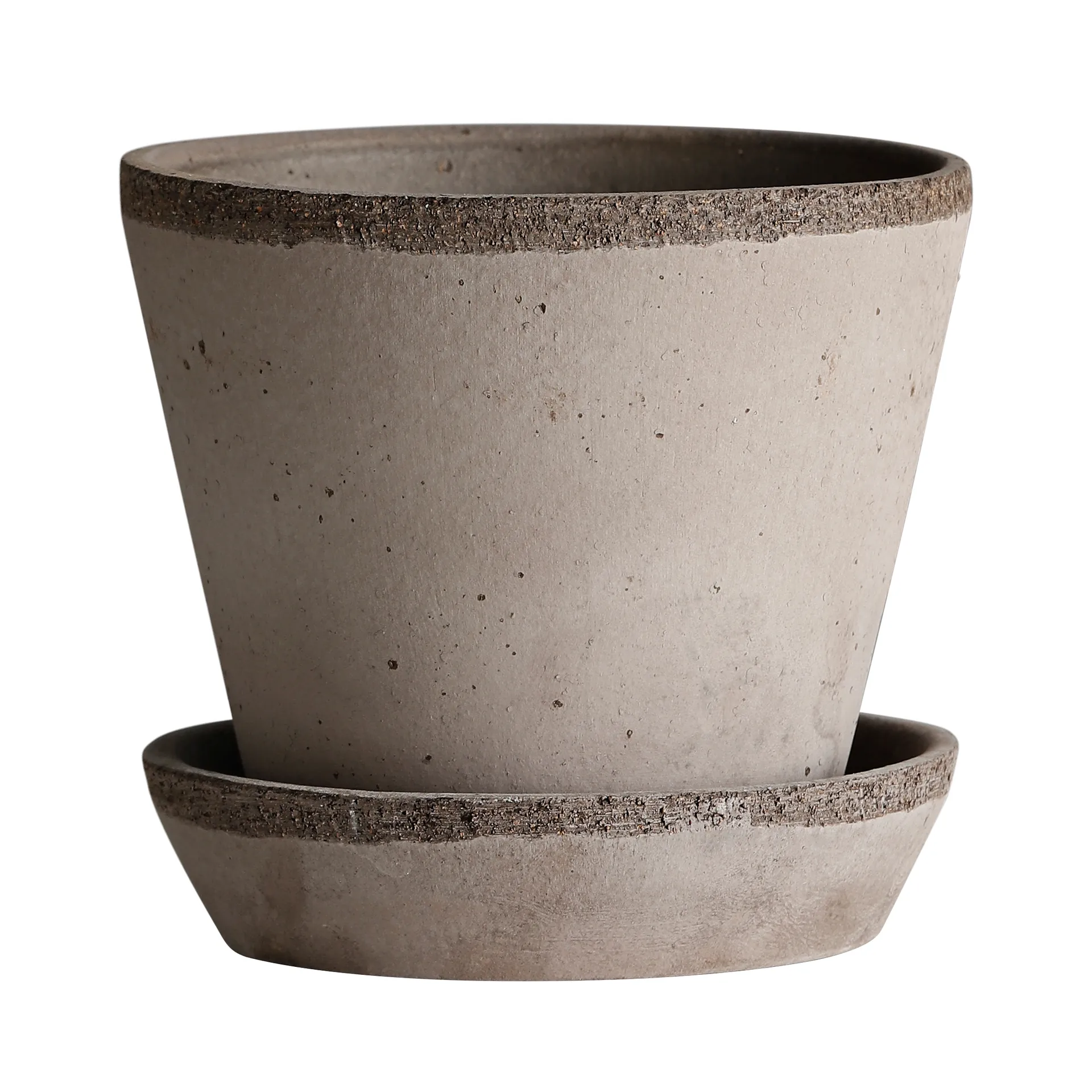 Julie flower pot Ø21 cm, grey Bergs Potter