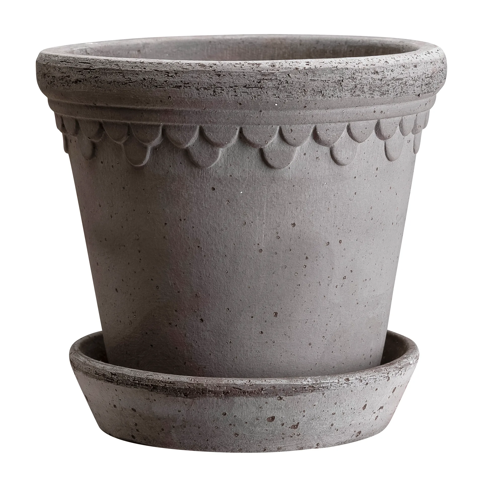 Københavner flower pot Ø12 cm, grey Bergs Potter