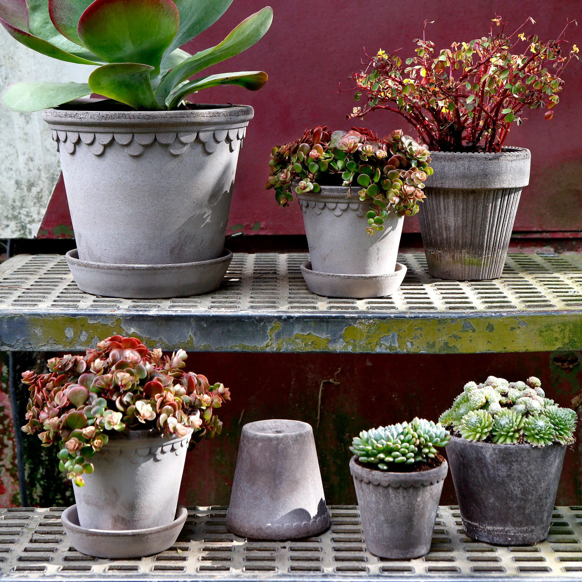 Københavner flower pot Ø18 cm, Grey Bergs Potter