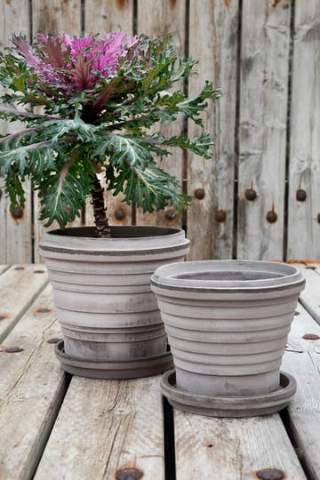 Planet Jupiter flower pot Ø25 cm - grey - Bergs Potter