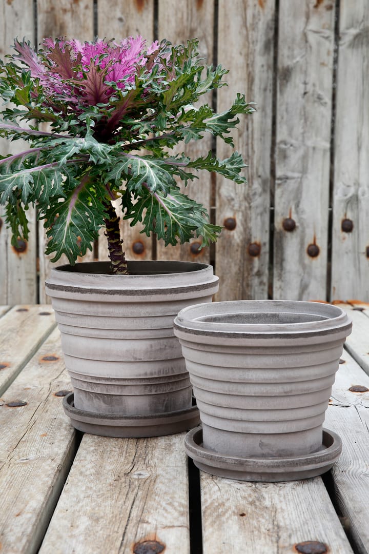 Planet Jupiter flower pot Ø25 cm, grey Bergs Potter