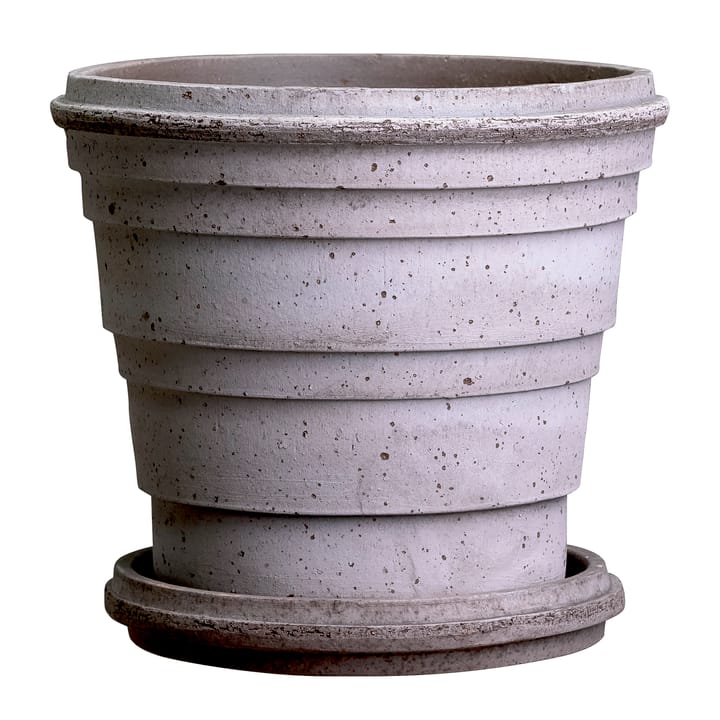 Planet Saturn flower pot Ø16 cm, grey Bergs Potter