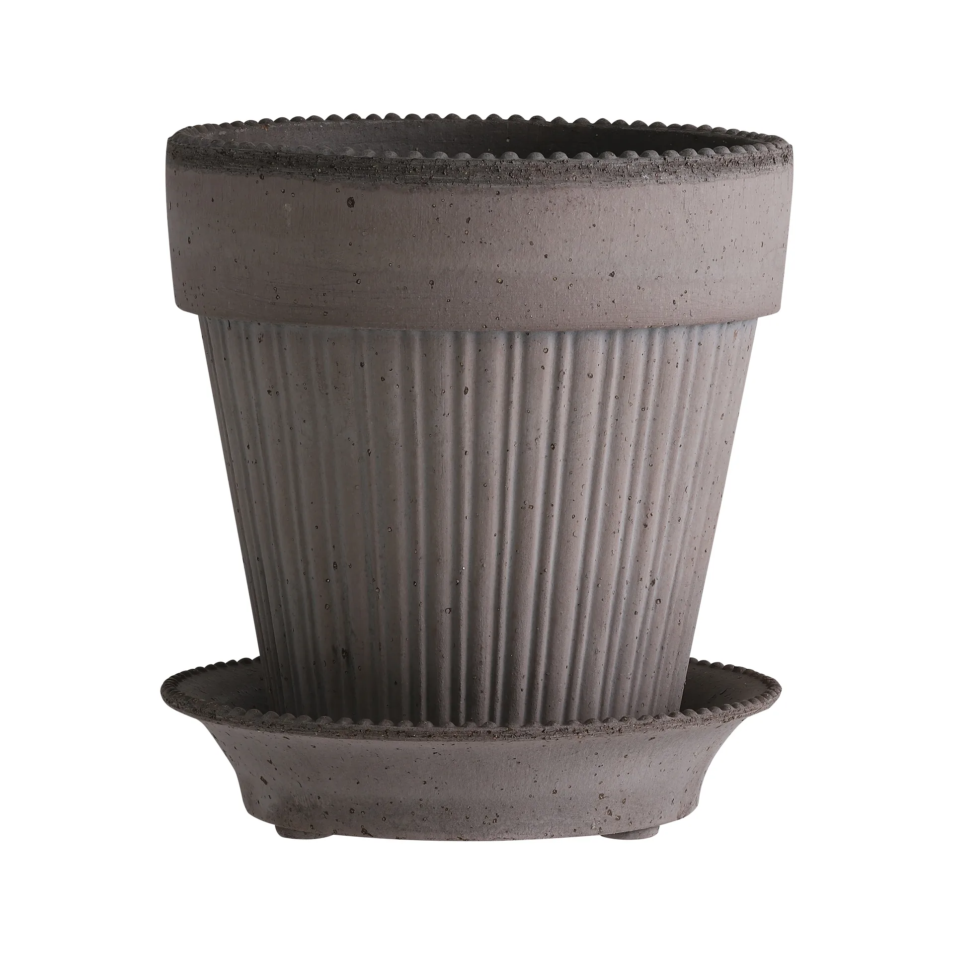Simona flower pot 14 cm, Grey Bergs Potter