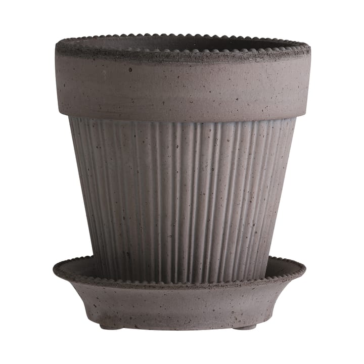 Simona flower pot 16 cm, Grey Bergs Potter