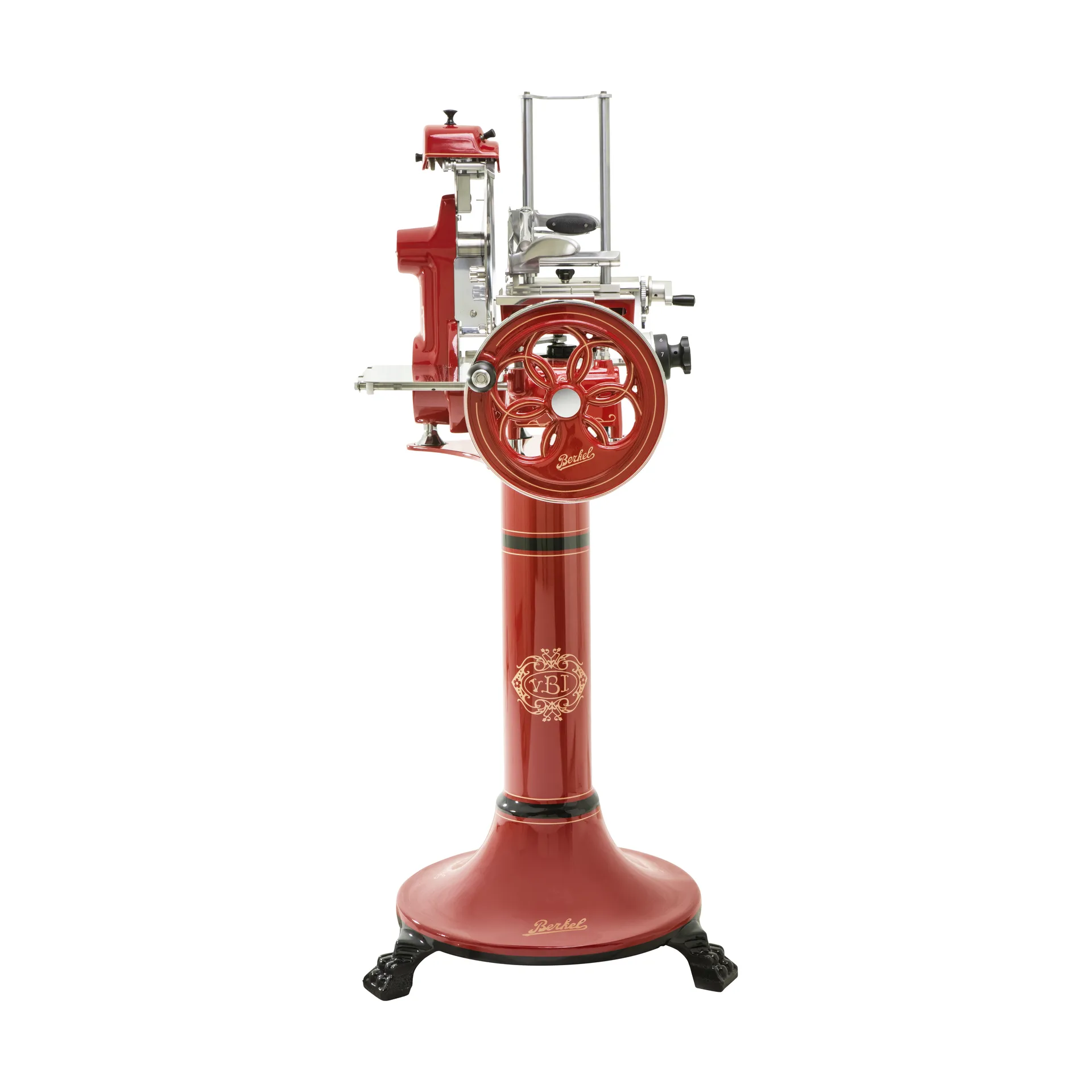 B2 Flywheel stand pedestal, Red Berkel
